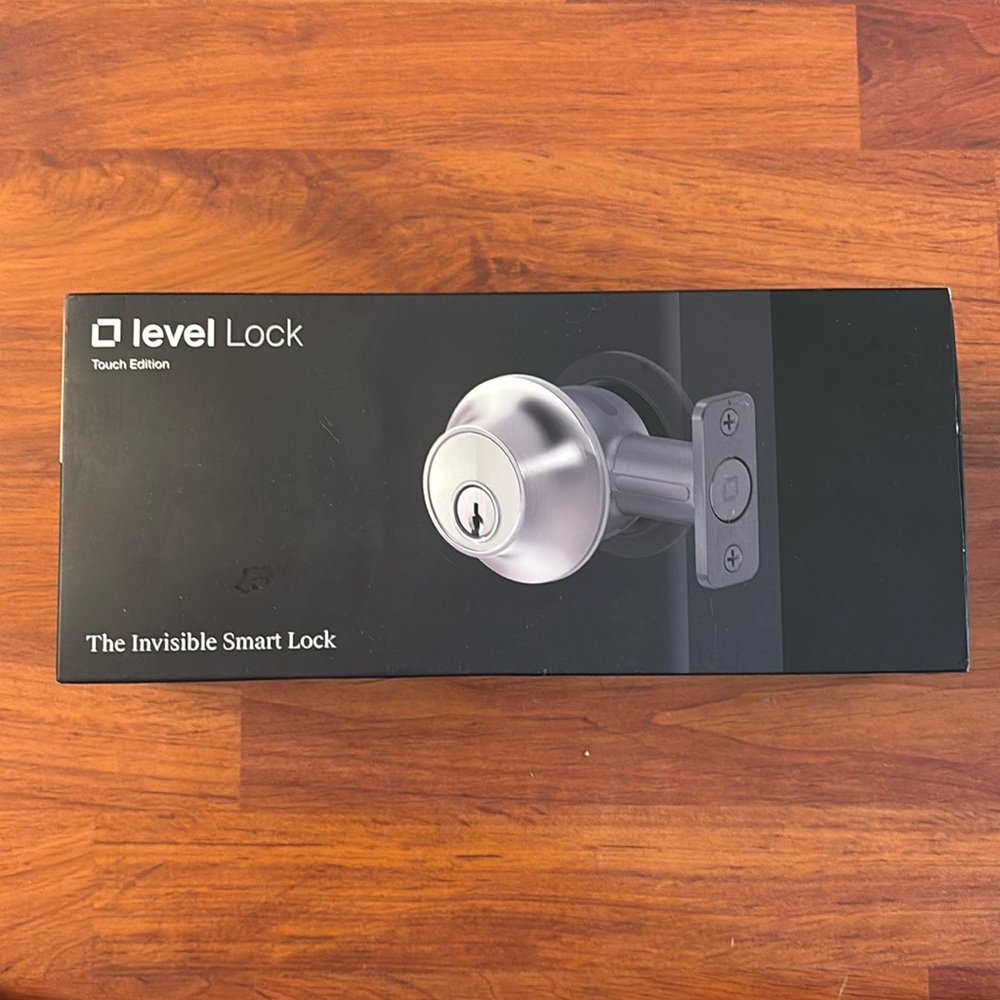 Level Lock Touch Edition - The Invisible Smart Lock Matte Black